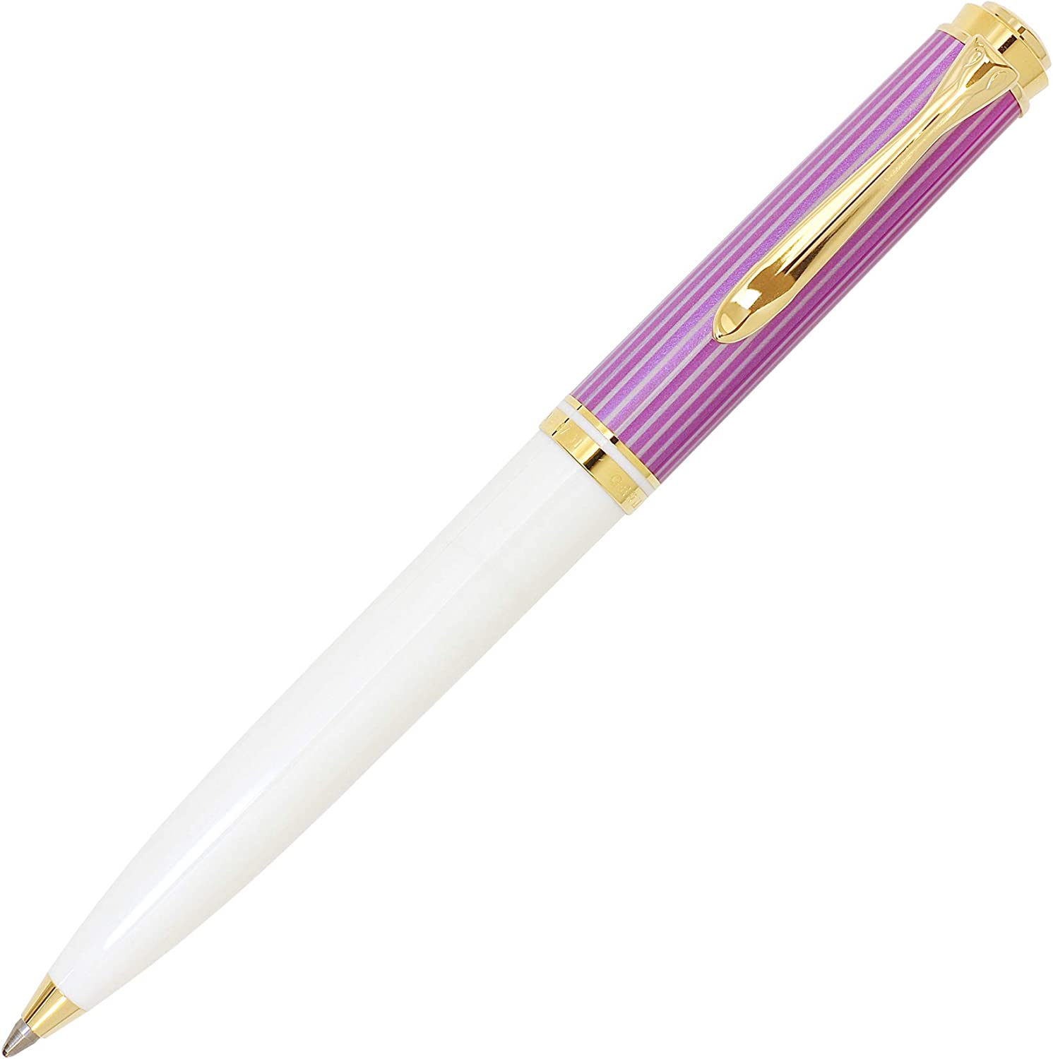 【ラッピング無料】 ペリカン Pelikan ボールペン バイオレット ホワイト スーベレーン K600 限定 正規輸入品