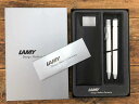 LAMY ボールペン 【ラッピング無料】 LAMY ラミー ボールペン シャープペン セット サファリ ホワイト レザーペンケース付き ギフトボックス入り 正規輸入品 お祝い