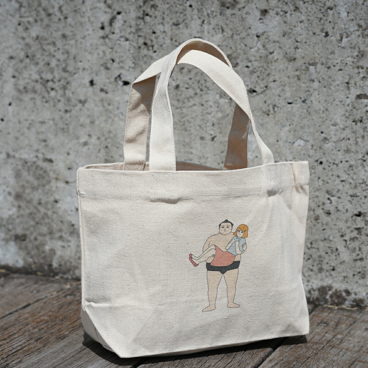 花籠や　お姫様抱っこ ミニトートバッグ MINI-TOTE-RIKISHI