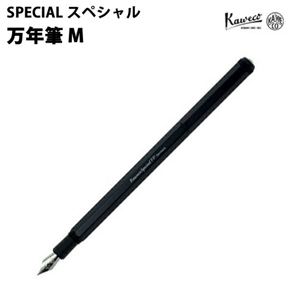 カヴェコ 【ラッピング無料】 カヴェコ KAWECO SPECIAL スペシャル 万年筆(M) ブラック PS-FP