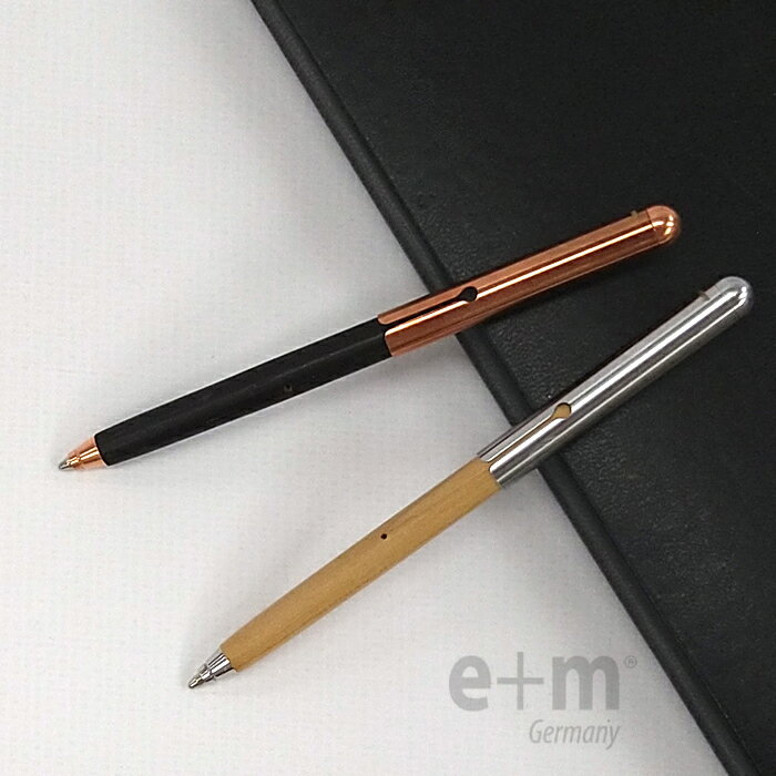 樂天商城 - 【ラッピング無料】 e+m イープラスエム ボールペン Style ウェンジ チェリー 3810-51 3810-41