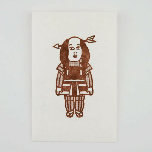 ぽち袋 コレッポチ 落武者 和紙 伊予和紙 ポチ袋 変カワイイ絵柄 和紙田大學 CP-ocms