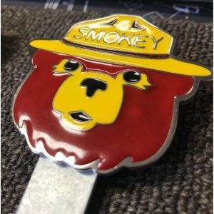 Rakuten - 【お買い物マラソン P5倍】カーバッチ SMOKEY BEAR Face アメリカン雑貨 ヴィンテージ カー 320
