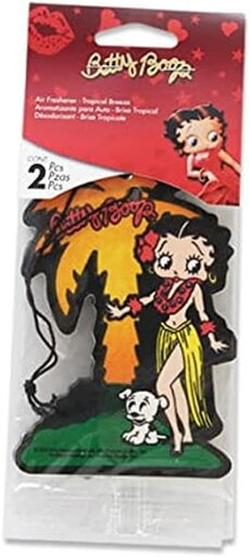 ベティブープ Betty Boop エアー フレッシュナー Aloha 2個セット AFP55 ベティブープ Betty Boop エアー フレッシュナー Aloha 2個セット AFP55