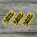 3枚セット Auto Meter レーシングステッカー 世田谷ベース(3)