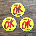 3枚セット USED OK CARS レーシングステッカー 世田谷ベース