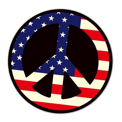 樂天商城 - RG-SF STICKER アメリカン ステッカー VINTAGE AMERICAN テイスト アメリカンピースマーク