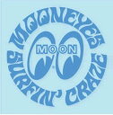 MOONEYES Surfin' Craze 抜きデカール DM138 ムーンアイズ ステッカー LB
