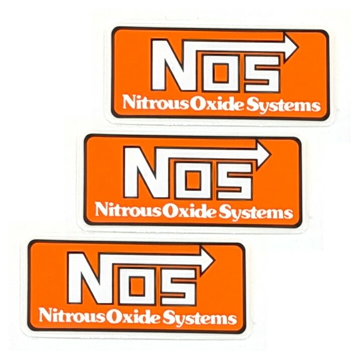 3枚セット Nos レーシングステッカー 世田谷ベース ms007-3s