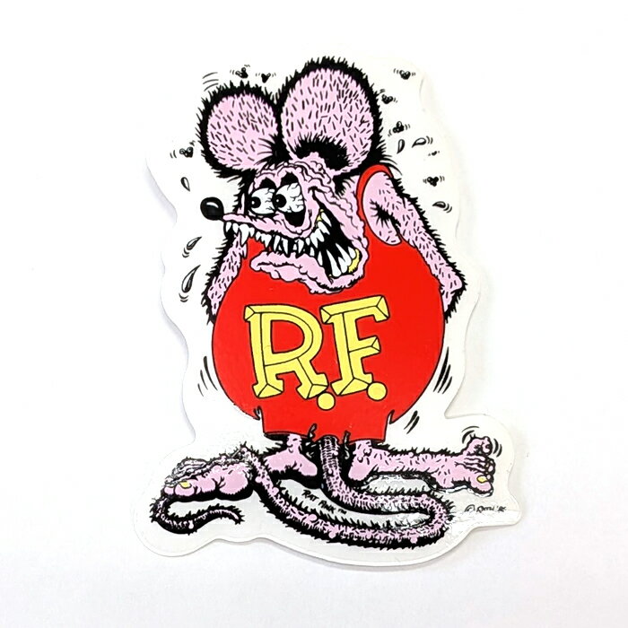 樂天商城 - ラットフィンク Rat Fink デカール S RD002 :パープル