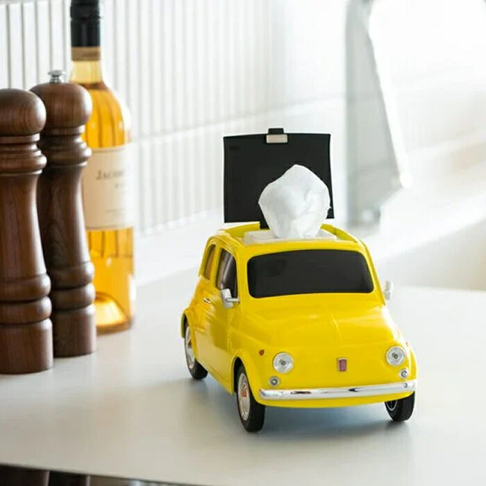 【ラッピング無料】 2WAY ティッシュケース フィアットヌォーヴァ 500 Fiat nuova 500 1957 [2]