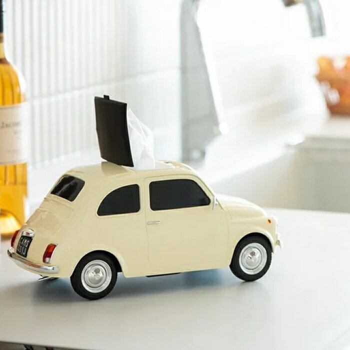 【ラッピング無料】 2WAY ティッシュケース フィアットヌォーヴァ 500 Fiat nuova 500 1957 [3]
