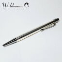 【ラッピング無料】 ヴァルドマン Waldmann タンゴ ノック式ボールペン ルテニウム WDMN-4688