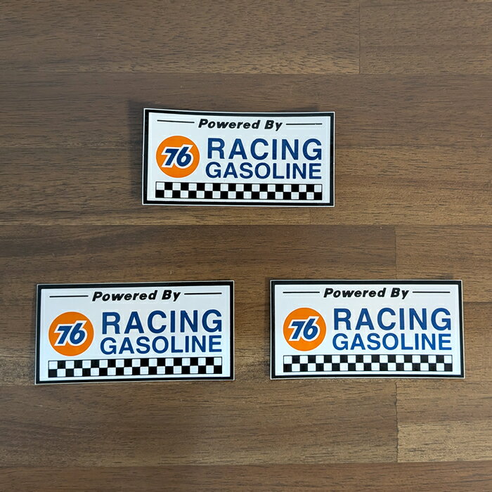 Rakuten - 3枚セット 76 RACING GASOLINE レーシングステッカー 世田谷ベース ms003-3s