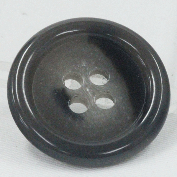 ボタン プラスチックボタン 1個入 グレー 水牛調 ボタン カラー サイズ豊富 15mm シャツやスーツ コートまで普段着におすすめです シャツ ブラウス ジャケット スーツ袖向 ボタン 手芸 通販 mint-mint-10014935 assure(アシュレ) サンプル画像3