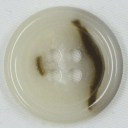 ボタン プラスチックボタン 1個入 うす茶 ベージュ 水牛調 ボタン カラー サイズ豊富 11.5mm 13mm 15mm 18mm 20mm 23mm 25m...