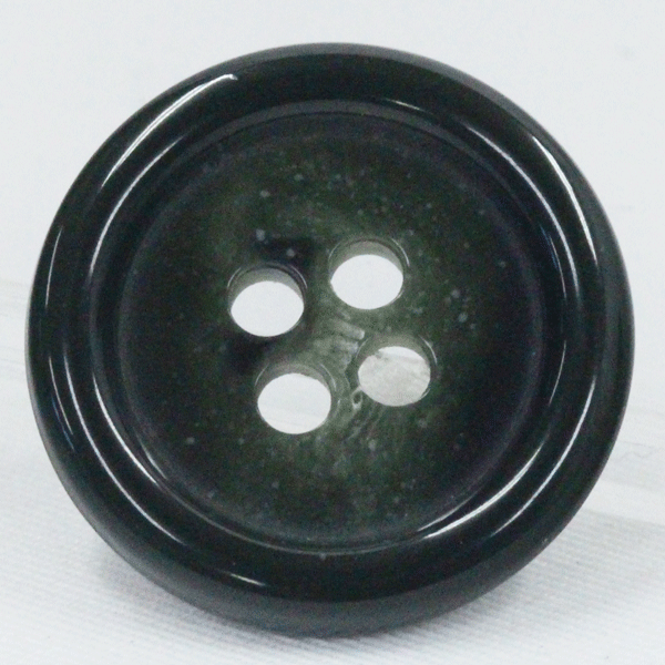 ボタンプラスチックボタン1個入濃緑 ダークグリ...の紹介画像3