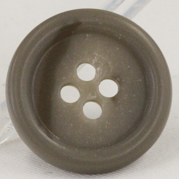 ボタン プラスチックボタン 1個入 モカ茶 水牛調 ボタン カラー サイズ豊富 11.5mm 13mm 15mm 18mm 20mm 23mm 25mm 29mm シャツやスーツ コートまで普段着におすすめです シャツ ブラウス ジャケット スーツ袖向 ボタン 手芸 通販 mint-mint-10014830 assure(アシュレ) サンプル画像3