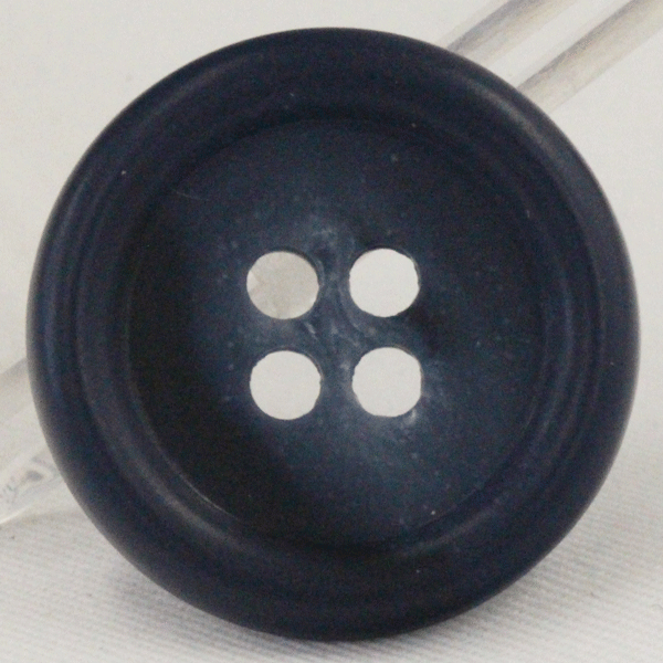 ボタン プラスチックボタン 1個入 紺 花紺 ネイビー 水牛調 ボタン カラー サイズ豊富 11.5mm 13mm 15mm 18mm 20mm 23mm 25mm 29mm シャツやスーツ ートまで普段着におすすめです シャツ ブラウス ジャケット スーツ袖向 ボタン 手芸 通販 mint-mint-10014836 assure(アシュレ) サンプル画像3