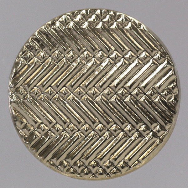 ボタン メタルボタン 金属ボタン 15mm 1個入 ゴールド 是非特別な一着に 伝統的な高級 金属ボタン 一枚物 ボタン 本物志向の方にピッタリ!トラディショナル