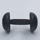 ボタン 本革レザーボタン カフスタイプ 黒 15mm 是非 手作り 日本製 のこだわりボタンを