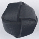 ボタン 本革レザーボタン 裏足は金属タイプ サイズ豊富 ジャケット コート対応 NO2300-5 黒 25mm 是非 手作り 日本製 のこだわりボタンを