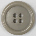 ボタン ミリタリーボタン うす茶 ベージュ 1個入 15mm 18mm 20mm 23mm 25mm つや消し ツヤなし 四つ穴 ミリタリーファッションにピッタ...