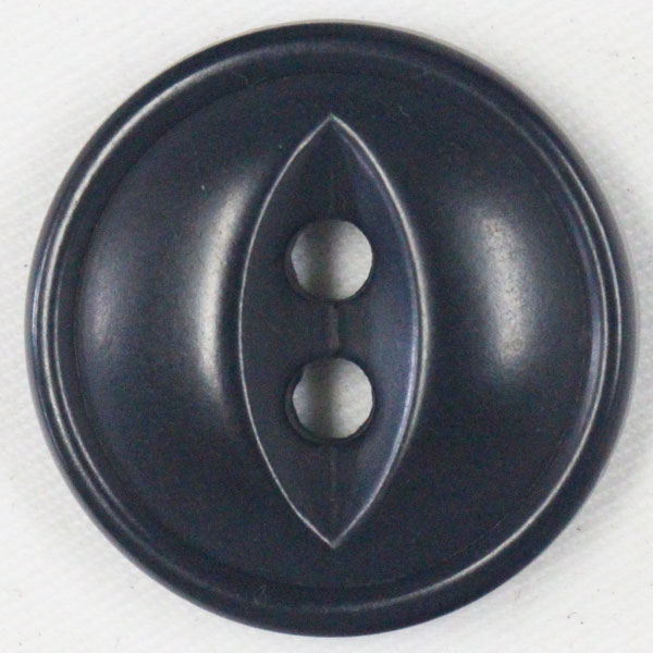 ボタン ミリタリーボタン 10mm 1個入 紺 ネイビー 二つ穴 ネコ目 ミリタリーファッションにピッタリのボタン プラスチックボタン カラー サイズ豊富 シャツ ジャケット コート カバン バッグ …