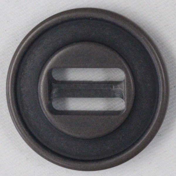 ボタン パラシュートボタン ミリタリーボタン 20mm 1個入 茶系 テープ縫い付け ミリタリーファッションにピッタリのボタン プラスチックボタン