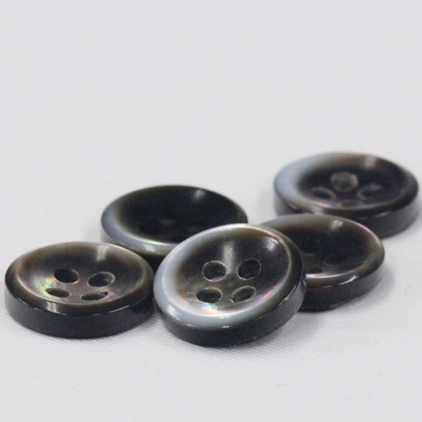 ボタン 貝ボタン シェルボタン 黒蝶貝 1個入...の紹介画像3