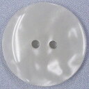 ボタン ジャケット プレーンな形の表二つ穴のボタン プラスチックボタン 18mm 1個入 ブラウス シャツはもちろん スーツ ジャケット コートまで サイズ豊富...