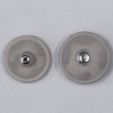 ボタン くるみボタン スナップボタン ベージュ Ni シルバー / 6セット 7mm 8mm 10mm 12mm 14mm シルクスナップ つつみスナップ きも...