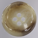ボタン プラスチックボタン うす茶 ベージュ ツヤあり 表四つ穴 1個入 15mm,18mm,20mm,23mm,25mm シャツ スーツ ジャケット コート ...