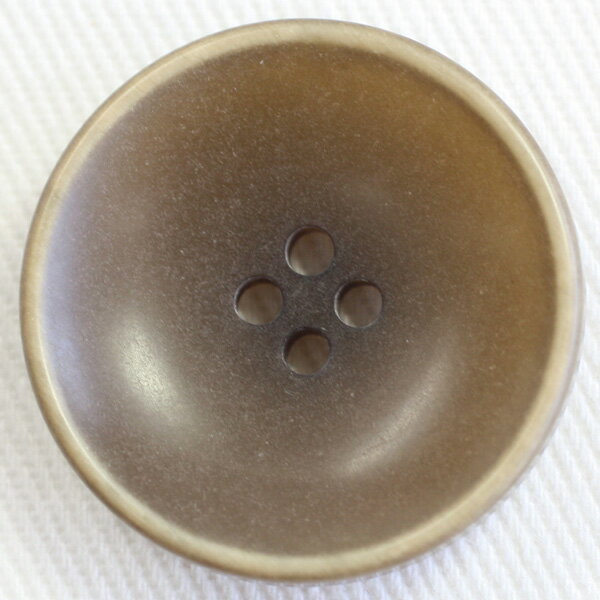 ボタン プラスチックボタン 茶 ブラウン 19mm 1個入 スーツ ジャケット コート 向の ボタン
