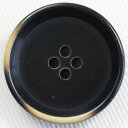 ボタン プラスチックボタン 黒 ブラック 1個入 14mm,19mm,23mm,25mm スーツ ジャケット コート 向の ボタン