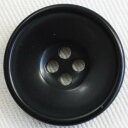 ボタン プラスチックボタン 黒 ブラック 25mm 1個入 スーツ ジャケット コート 向の ボタン