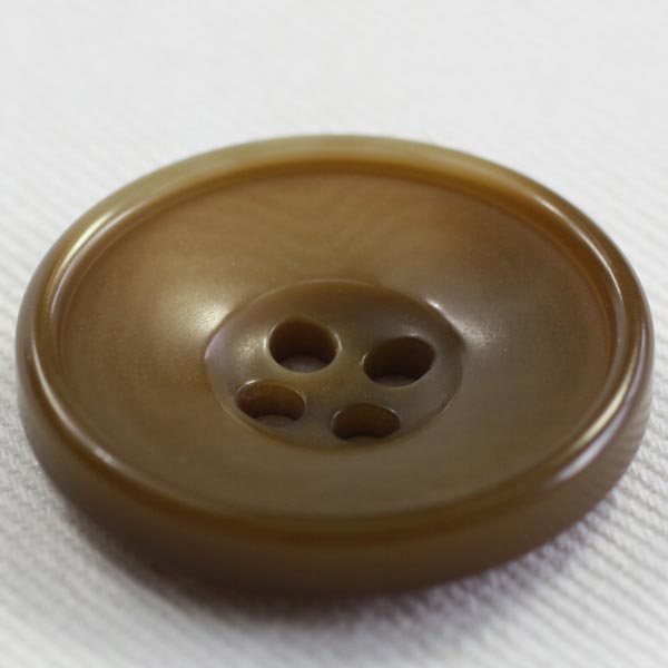 ボタン プラスチックボタン 茶 ブラウン 23mm 1個入 スーツ ジャケット コート 向の ボタン mint-mint-10007668 assure(アシュレ) サンプル画像3