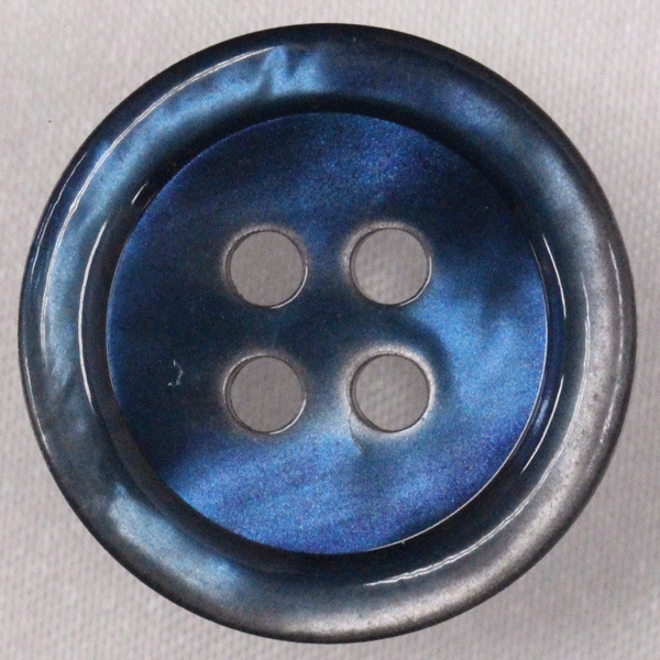 ボタン プラスチックボタン k5 青 ブ