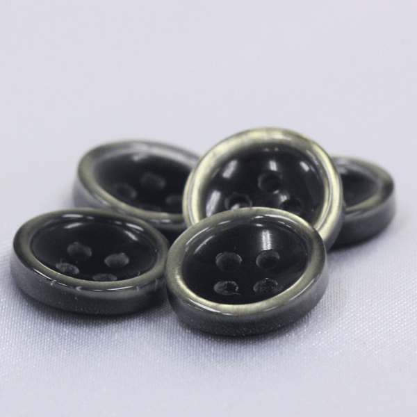 ボタン シャツボタン 茶 ブラウン 10個入 9mm,10mm,11.5mm プラスチック 四つ穴 シャツ ブラウス ポロ..