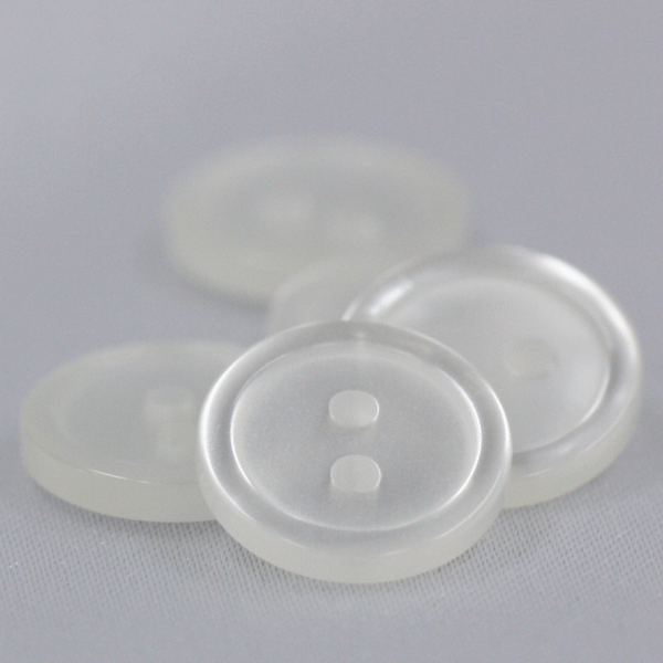 ボタン シャツボタン ホワイト 白 10個入 8mm,10mm,11.5mm,13mm プレーンな形の普段使いボタン プラス..