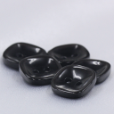 ボタン シャツボタン 黒 10個入 10mm,11.5mm,13mm プラスチック 二つ穴 シャツ ブラウス ポロシャツ 向 ボタン 手芸 通販
