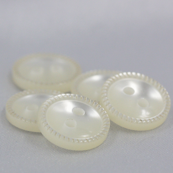 ボタン シャツボタン ホワイト 白 10個入 11.5mm,13mm 細部まで丁寧に仕上げた高級ボタン プラスチック 二つ穴 シャツ ブラウス ポロシャツ 向 ボタン 手芸 通販