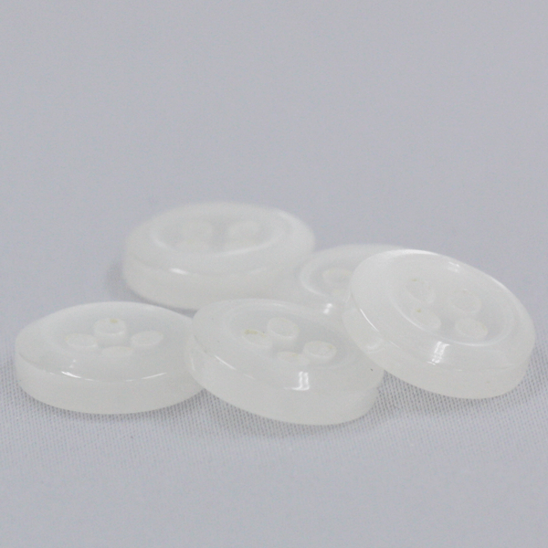 ボタン シャツボタン ホワイト 白 10個入 9mm,10mm,11.5mm,13mm 細部まで丁寧に仕上げた高級ボタン プラスチック 四つ穴 シャツ ブラウス ポロシャツ 向 ボタン 手芸 通販