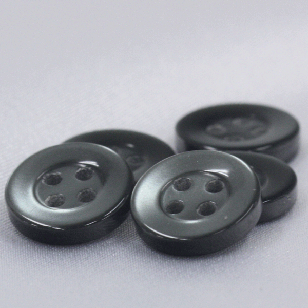 乐天商城 - ボタン シャツボタン ブラック 黒 10個入 9mm,10mm,11.5mm,13mm 細部まで丁寧に仕上げた高級ボタン プラスチック 四つ穴 シャツ ブラウス ポロシャツ 向 ボタン 手芸 通販