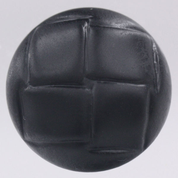 ボタン プラスチックボタン 革調 1個入 黒 ブラック 15mm,19mm,23mm,25mm レザータッチ 水洗い クリーニングができる扱いやすいボタンです アクセサリー バッグにも ボタン 手芸 通販