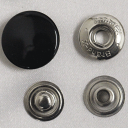 ボタン お徳用ドットボタン 5BX 5BrandX 15mm 30セット入 ホック 黒 つやあり b1xP-SSL シルバー キャップサイズ 15mm ソフトな着脱感 ブランドエックス