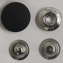 ボタン お徳用ドットボタン 5BX 5BrandX 15mm 30セット入 ホック 黒 つやなし mb1xP-SSL シルバー キャップサイズ 15mm ソフトな着脱感 ブランドエックス