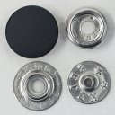 ボタン ドットボタン 7301 SELEX 13mm 30セット入 ジャンパーホック 黒 つやなし xP-SSL シルバー キャップサイズ 13mm 日本の老舗...