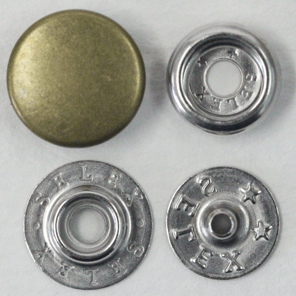 ボタン ドットボタン 7301 SELEX 13mm 30セット入 ジャンパーホック P-ABL AG xP-SSL NI キャップサイ..