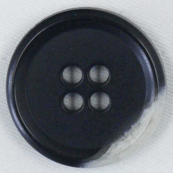 ボタン プラスチックボタン 98 黒 ブ